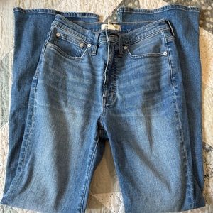Madewell Skinny Flare in Fairson wash